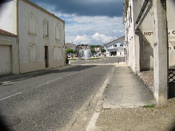 Depuis la route de Mont de Marsan